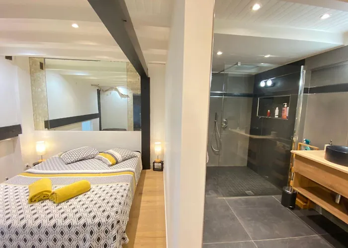 06bx Superbe Loft - 100m2 - 6 Personnes Appartement